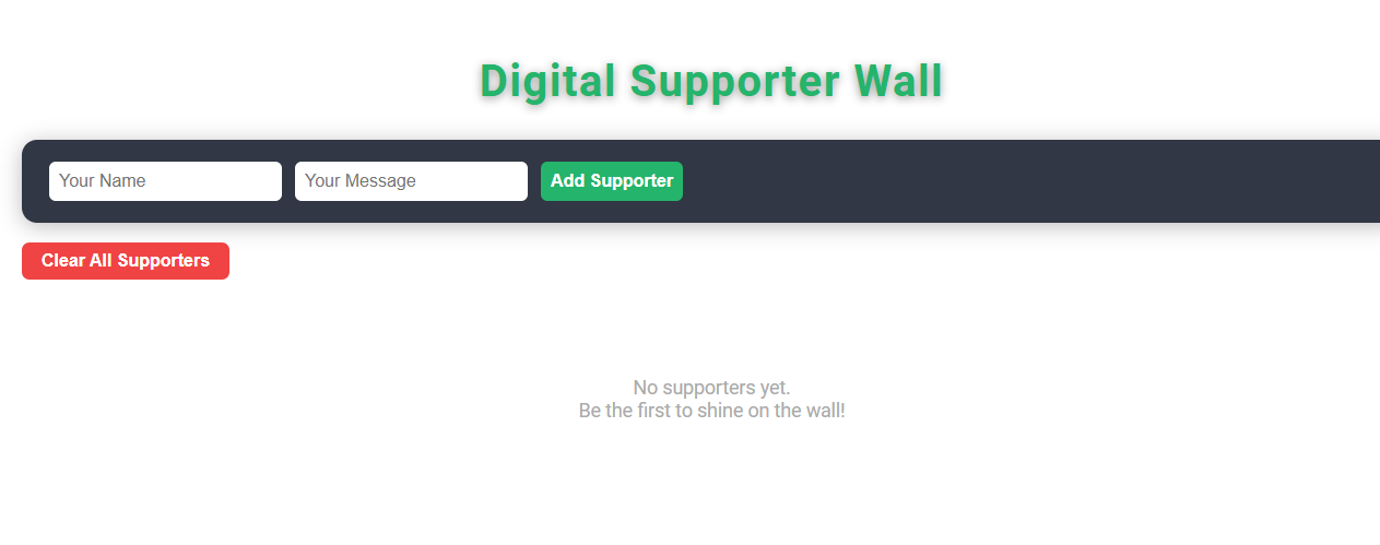 Free Online Tool for Creating Engaging Digital Supporter Wall Displays