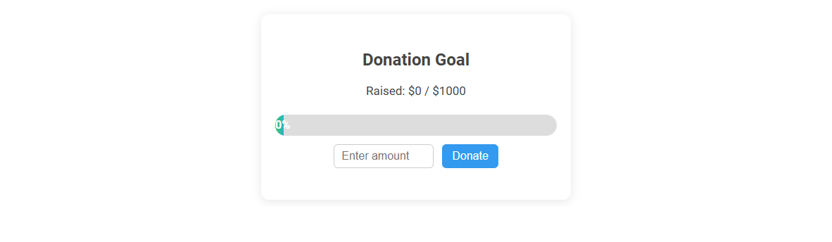 Free Online Tool for Live Donation Goal and Progress Bar to Engage Supporters