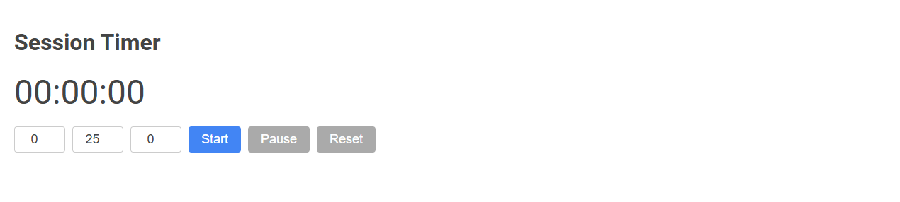 Free Online Tool for Managing Coaching Session Timers Efficiently
