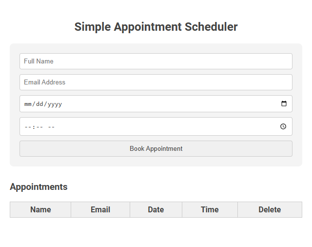 Free Online Tool for Effortless Appointment Scheduling