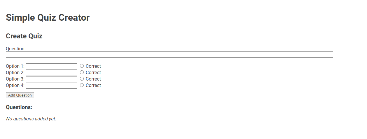 Free Online Tool for Effortless Quiz Creation for Students
