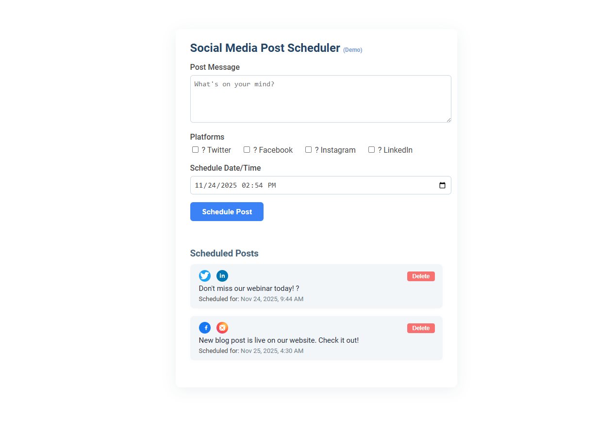 Efficient Social Media Management with a Free Online Tool for Post Scheduling