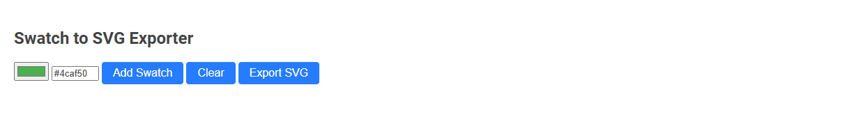 Free Online Tool for Exporting Swatches to SVG in Illustrator