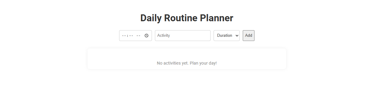 Free Online Tool for Creating a Personalized Daily Routine Planner