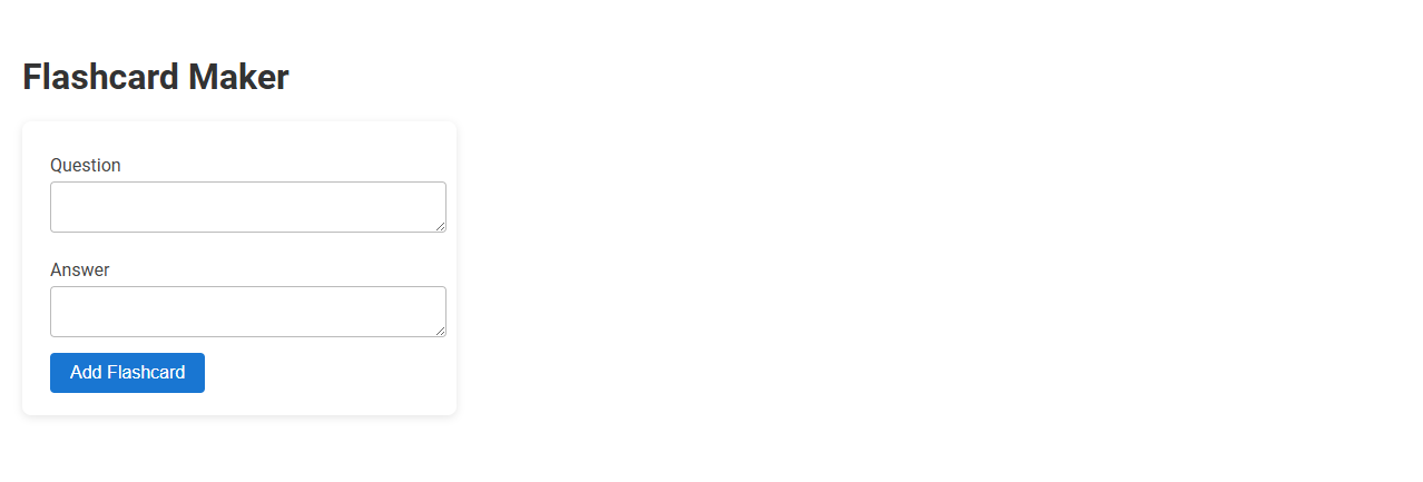 Free Online Tool for Creating Flashcards for Students