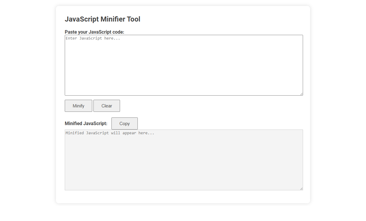 Free Online Tool for JavaScript Minification in Blogger