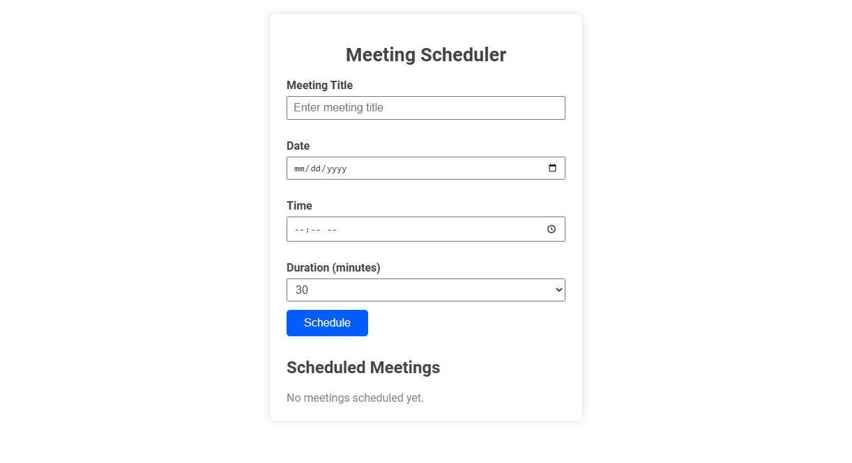 Free Online Tool for Efficient Consultant Meeting Scheduling and Calendar Management