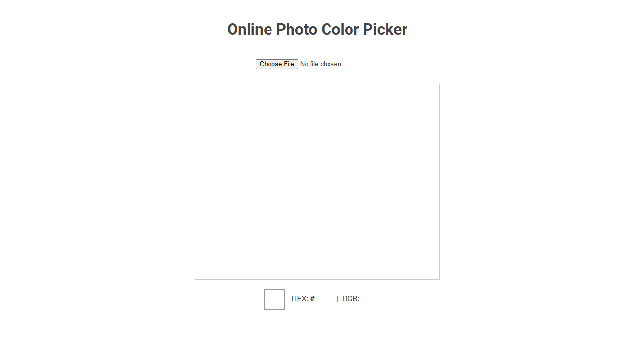 Free Online Tool for Effortless Photo Color Picking for Photographers