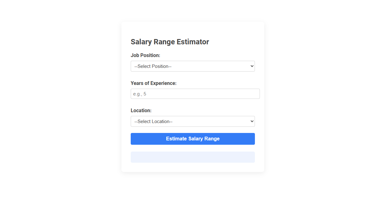 Free Online Tool for Accurate Salary Range Estimation in Recruitment