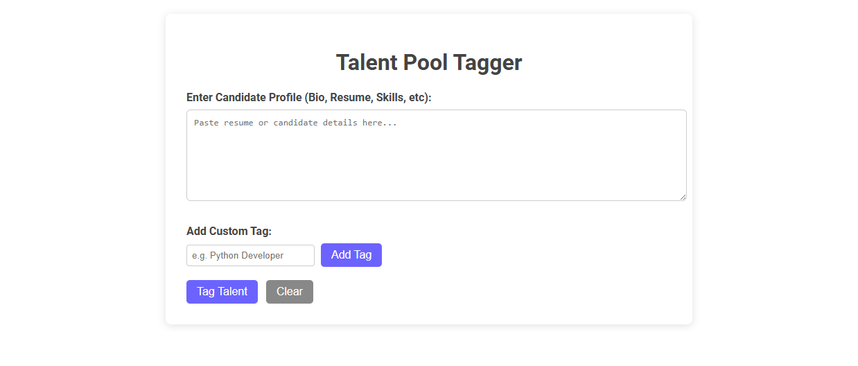 Free Online Tool for Efficient Talent Pool Tagging and Management in Recruitment