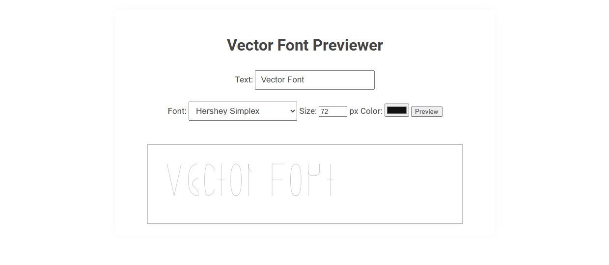 Free Online Tool for Previewing Vector Fonts in Illustrator