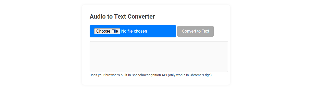 Free Online Tool for Effortless Audio to Text Conversion