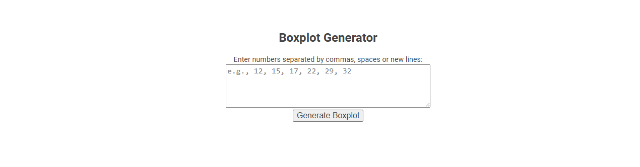 Free Online Tool for Effortless Boxplot Generation in Data Analysis