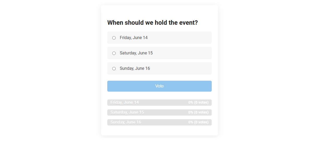 Boost Event Engagement with a Free Online Tool for Polls and Voting Widgets