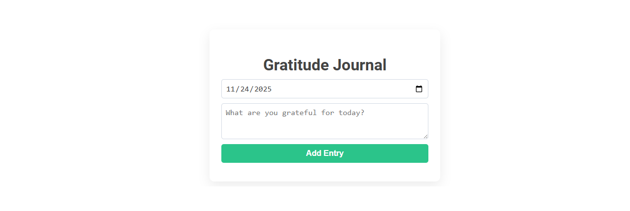 Enhancing Daily Mindfulness with a Free Online Gratitude Journal Tool