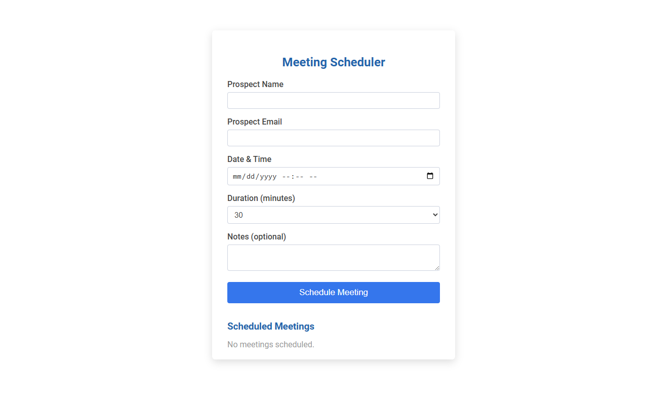 Free Online Tool for Seamless Meeting Scheduling with Prospects