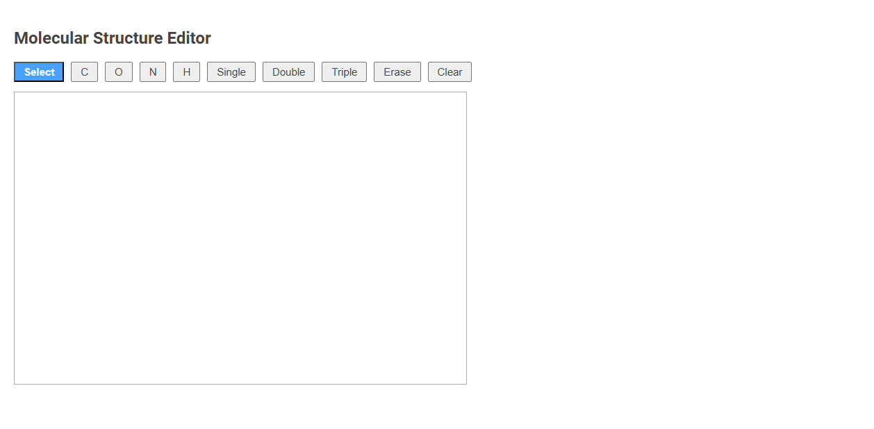 Free Online Tool for Molecular Structure Editing in the Scientist Category