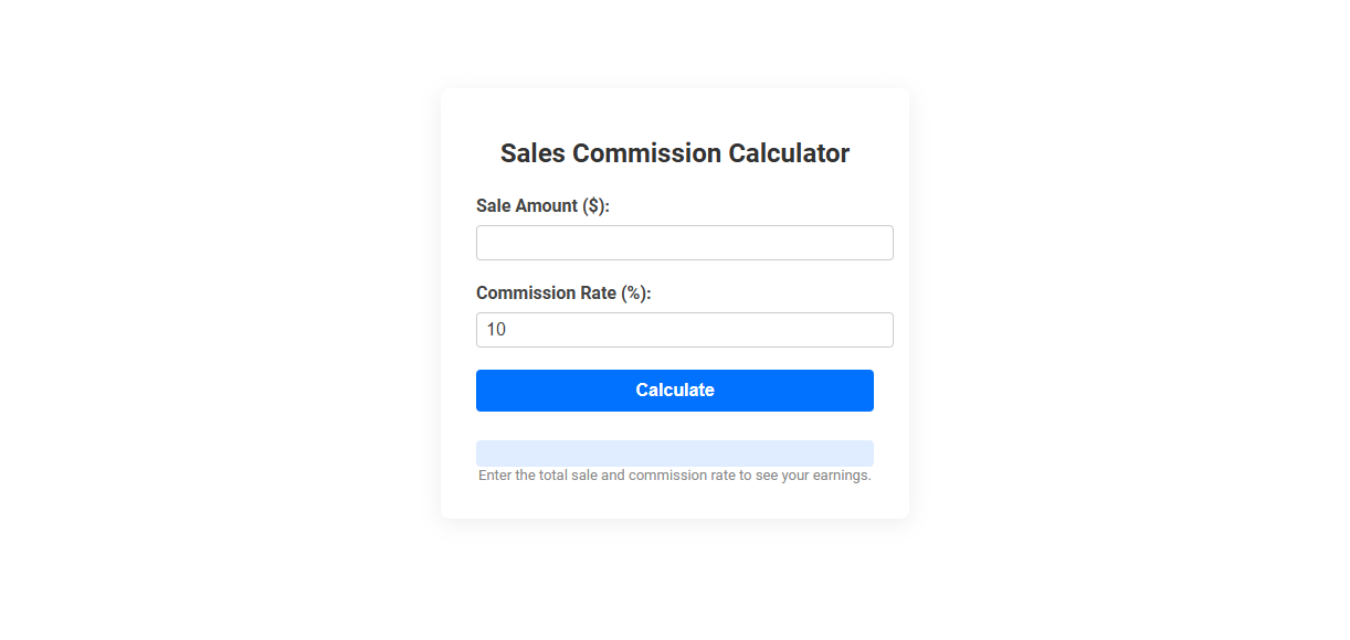 Free Online Tool for Accurate Sales Commission Calculations