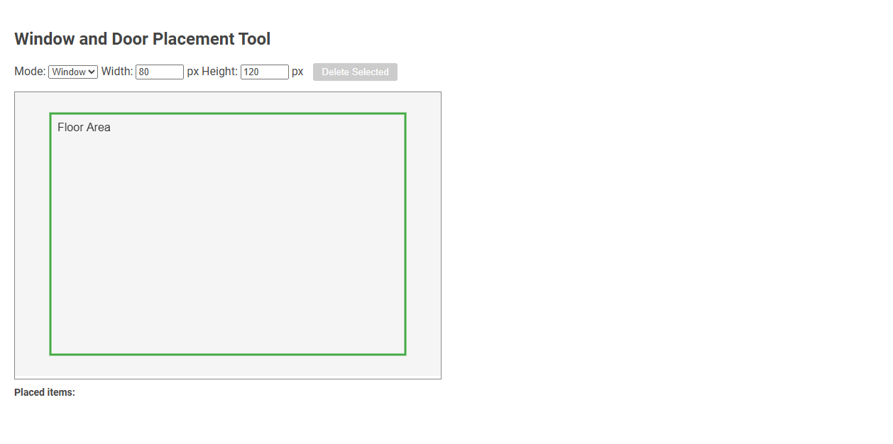 Efficient Window and Door Placement with a Free Online Tool for Architects