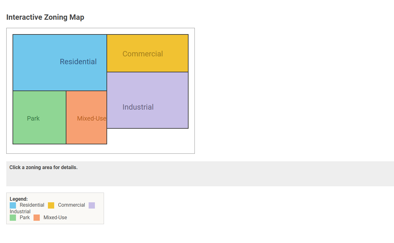 Free Online Tool for Exploring Interactive Zoning Maps in Architecture