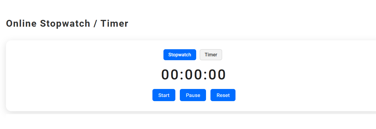 Maximize Classroom Productivity with a Free Online Tool for Stopwatch and Timer Functions