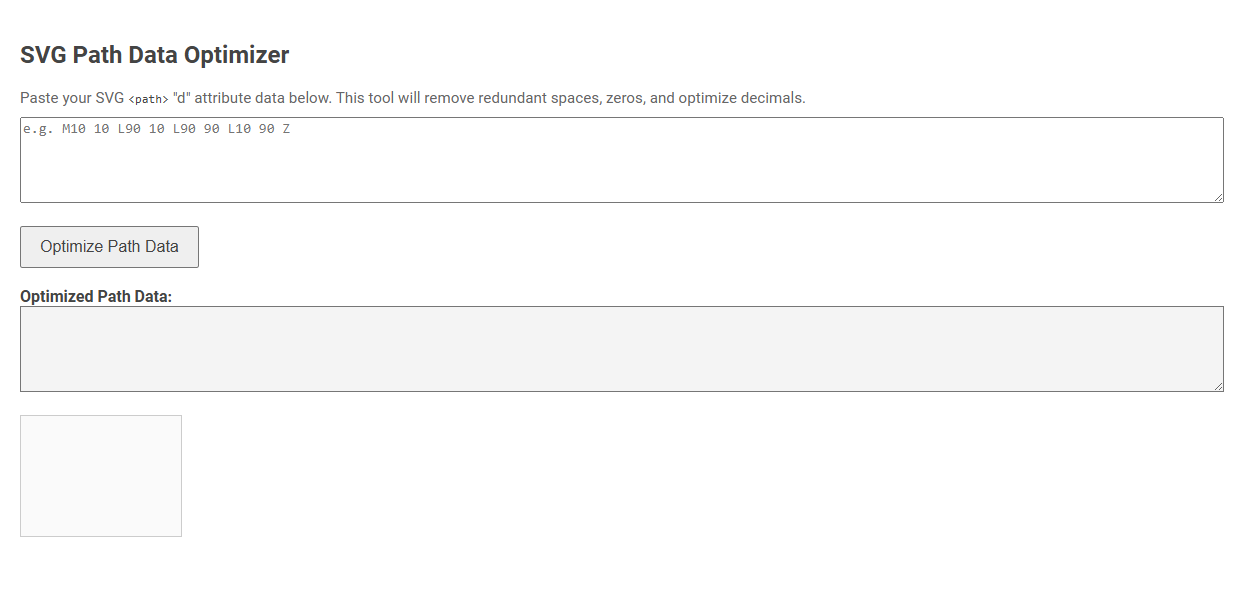 Free Online Tool for Optimizing Illustrator Path Data