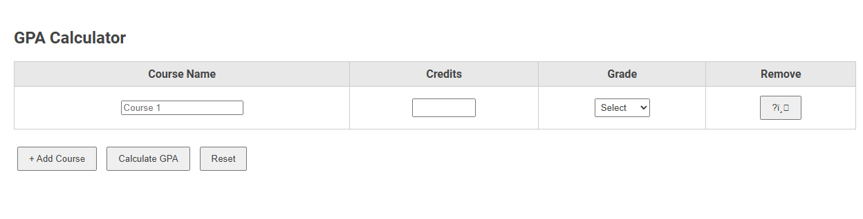 Free Online Tool for Accurate GPA Calculation for Students