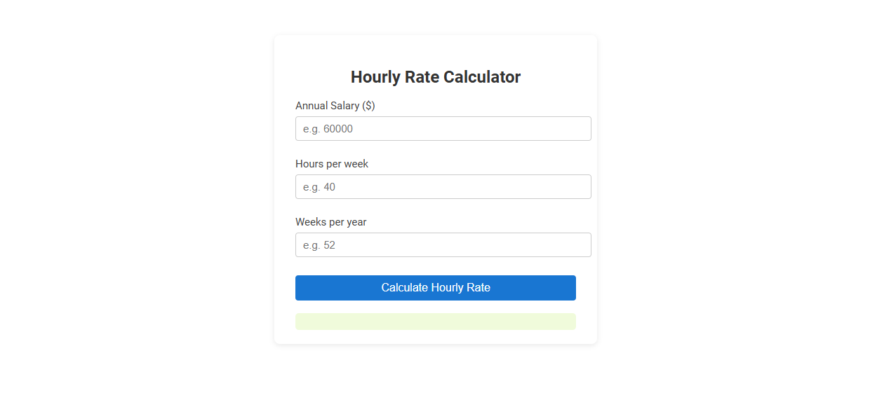 Free Online Tool for Calculating Consultant Hourly Rates