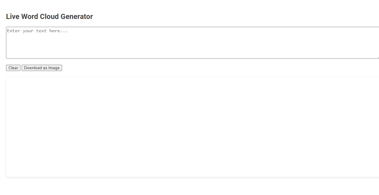 Engage Your Audience with a Free Online Tool for Live Word Cloud Generation