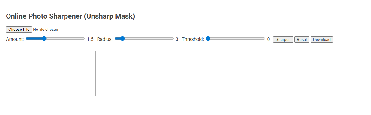 Enhancing Image Clarity with a Free Online Tool for Photographers