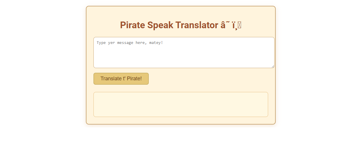 Free Online Tool for Translating Text to Pirate Speak