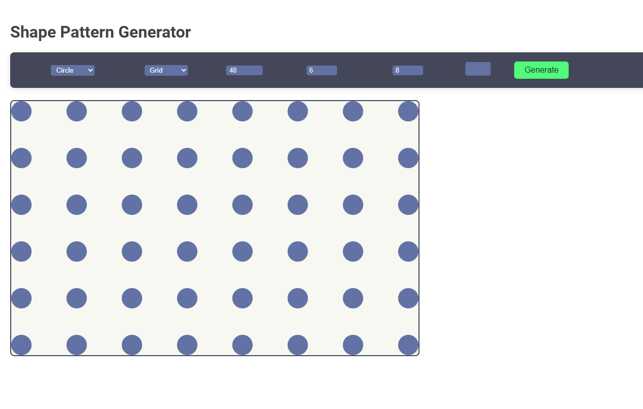 Free Online Tool for Creating Shape Patterns in Illustrator