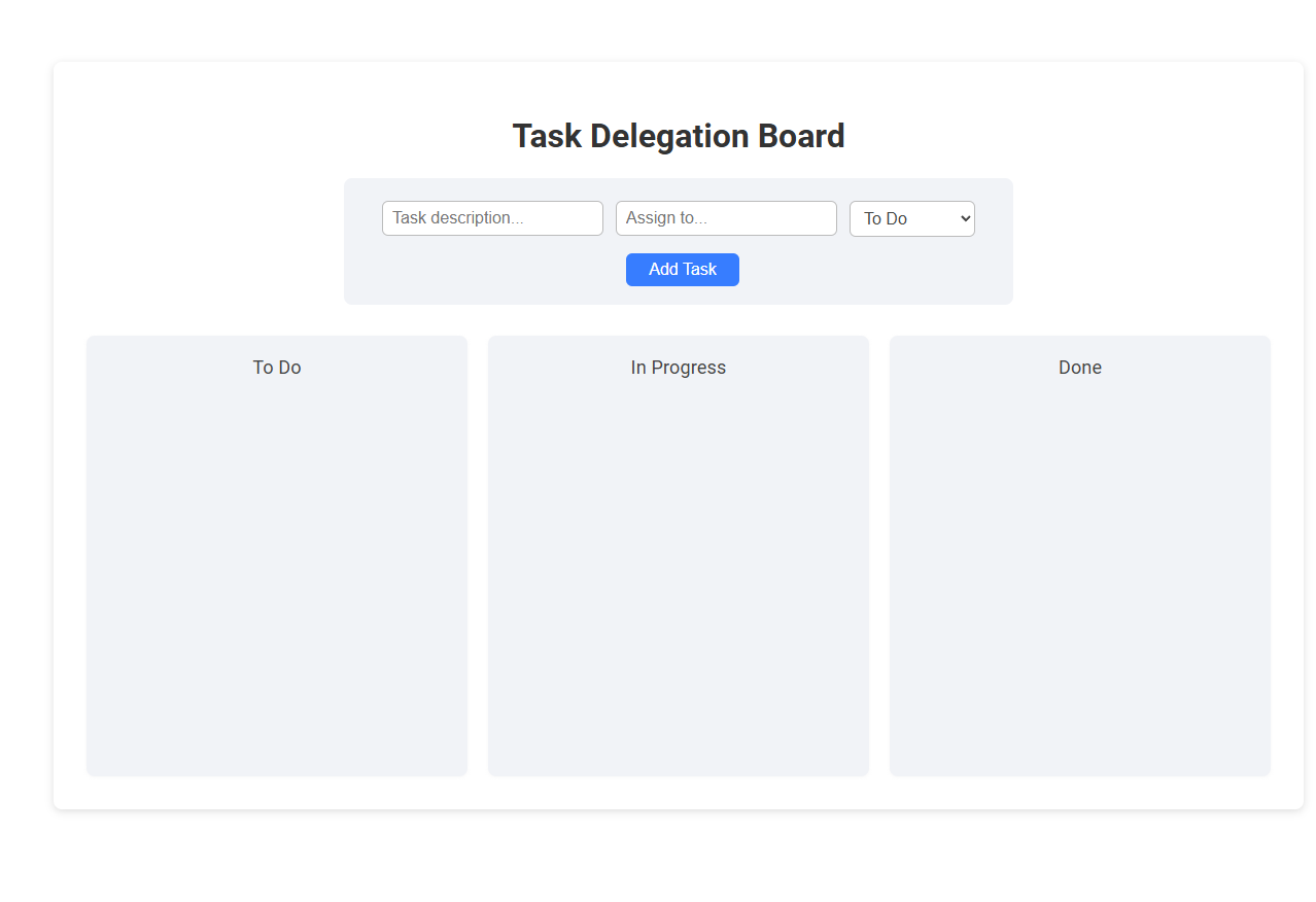 Boost Team Productivity with a Free Online Tool for Task Delegation Board