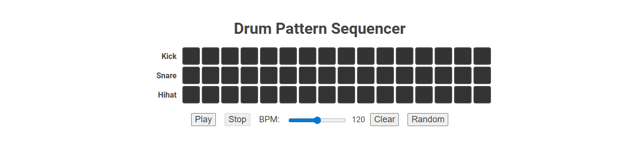 Free Online Tool for Creating Drum Pattern Sequencer