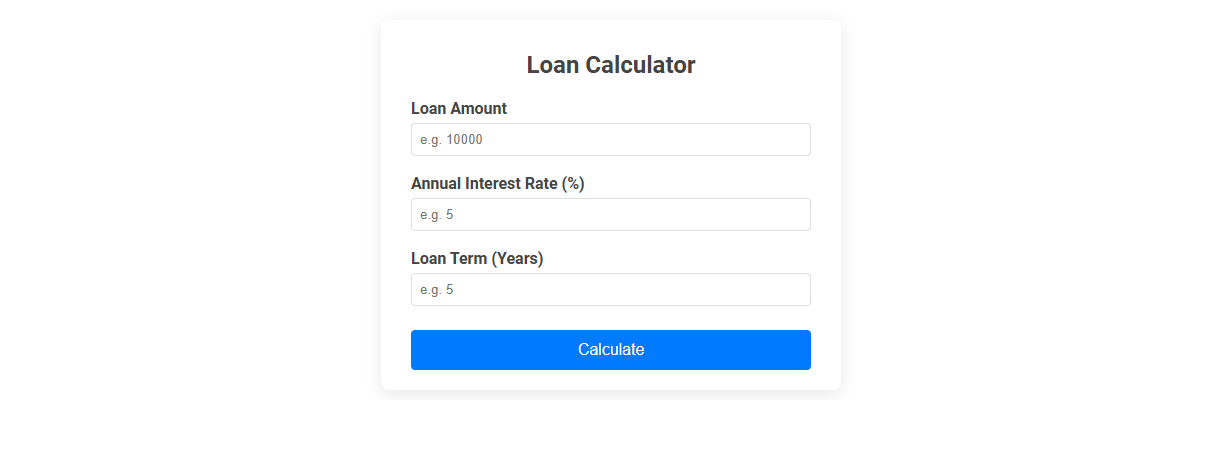 Free Online Tool for Entrepreneurs: Loan Calculator for Smarter Financial Planning