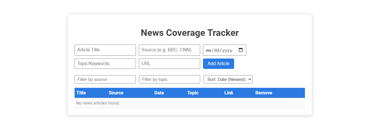 Free Online Tool for Efficient News Coverage Tracking in Publicist Work