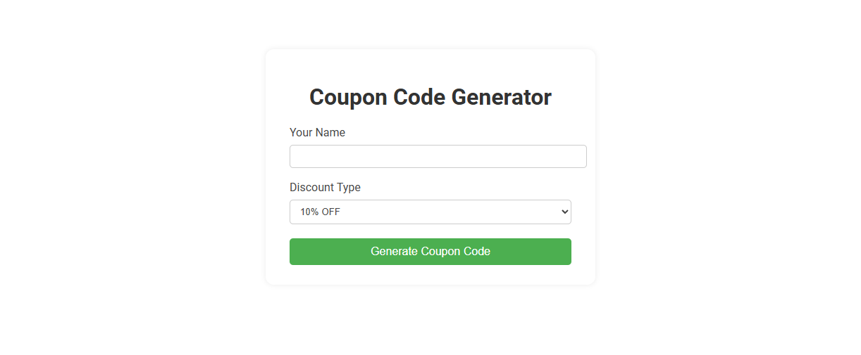 Free Online Tool for Creating Personalized Coupon Codes for Customers