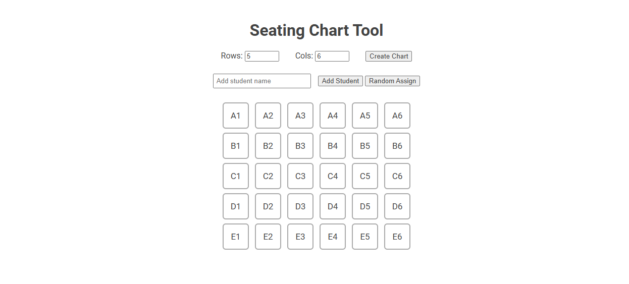 Efficient Classroom Organization with Free Online Tool for Seating Charts