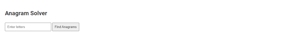 Free Online Tool for Effortless Anagram Solving for Teachers