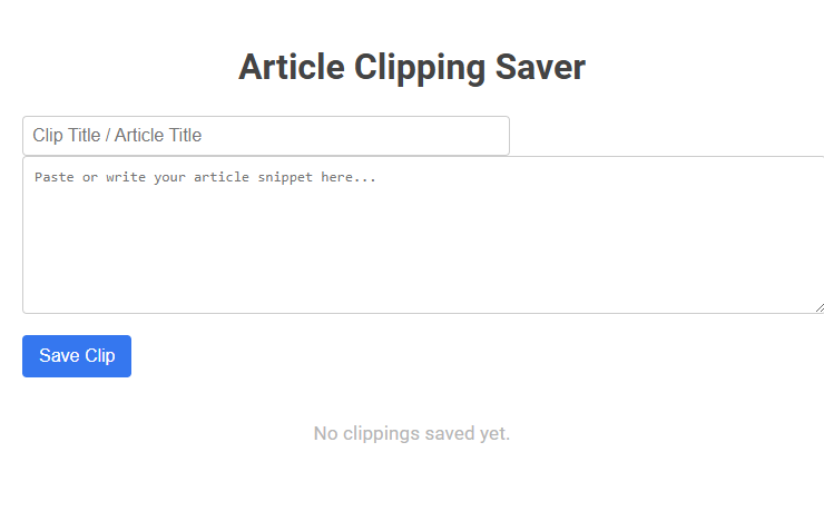 Free Online Tool for Effortless Article Clipping and Organization in Publicist Work