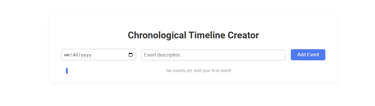 Free Online Tool for Creating Chronological Timelines for Students