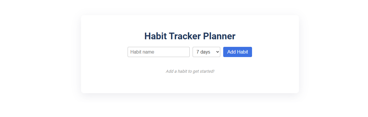 Free Online Tool for Effective Habit Tracking and Planning