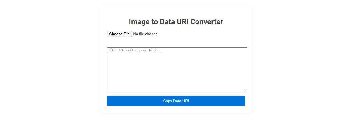 Free Online Tool for Effortless Image to Data URI Conversion