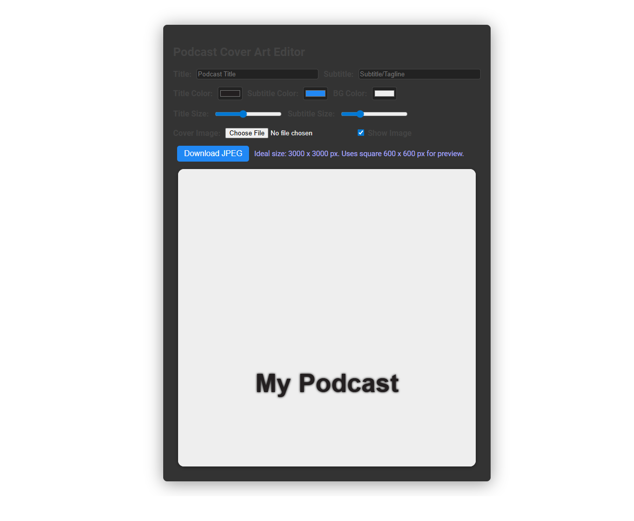 Free Online Tool for Designing Stunning Podcast Cover Art