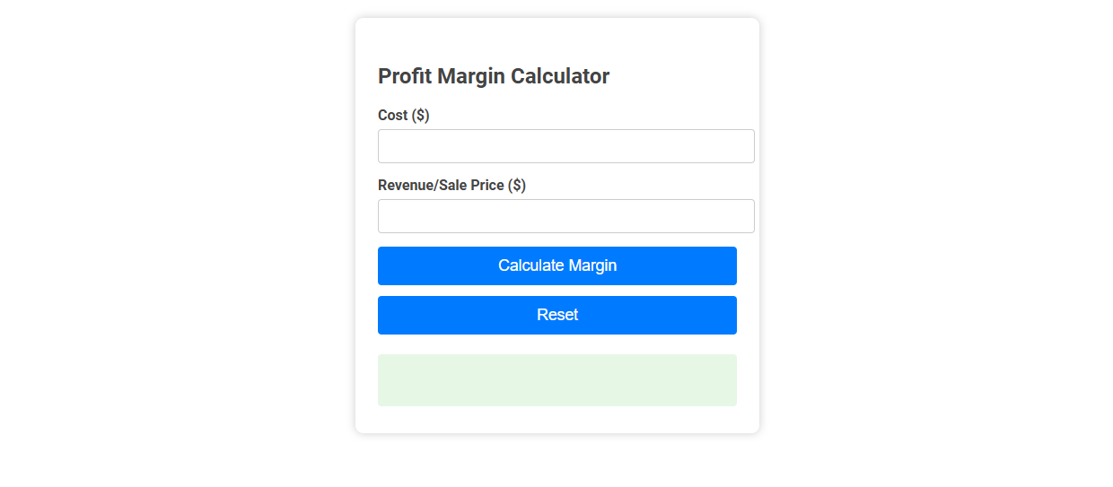 Maximizing Business Insights with a Free Online Tool for Profit Margin Calculation